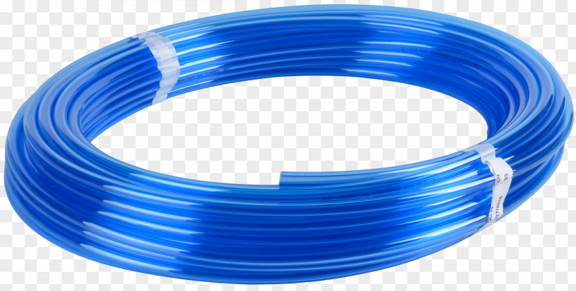 Polyurethane Plastic Cobalt Blue Tube PNG