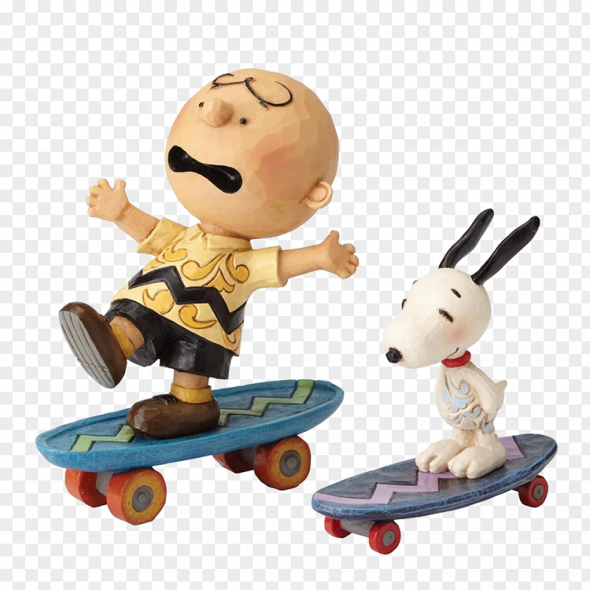 Snoopy Peanuts Figurine Charlie Brown Linus Van Pelt Woodstock PNG