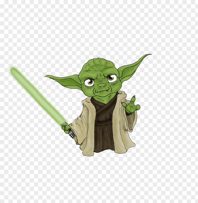 Star Wars Yoda Anakin Skywalker Luke Drawing PNG