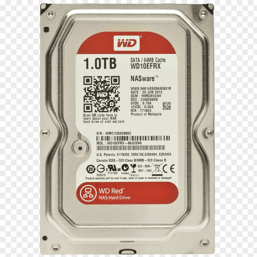 Western Digital Is Ltd Hard Drives WD Red SATA HDD Terabyte Serial ATA PNG