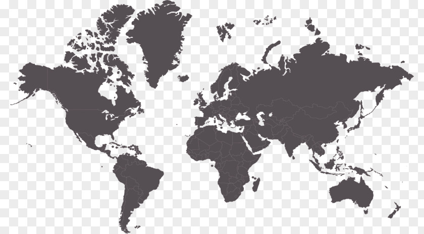 World Map Globe PNG