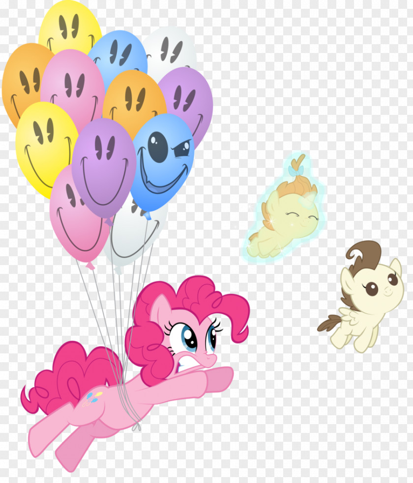 Balloon Pinkie Pie Pony Nanny PNG