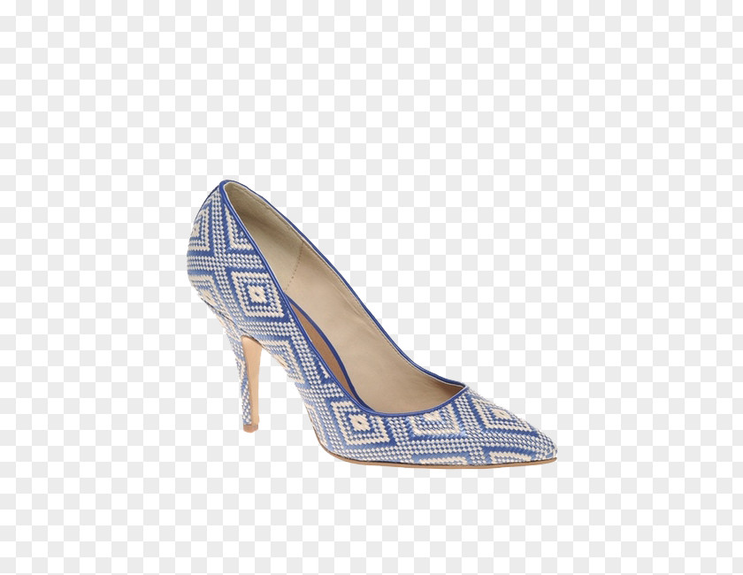 Blue Square Heels Fashion High-heeled Footwear Shoe PNG