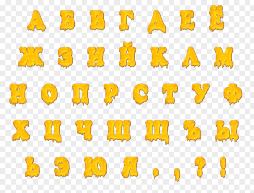 Line Font PNG