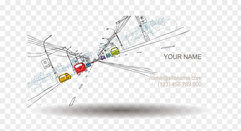 Road Vehicles Banner PNG