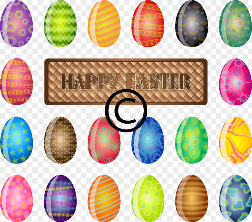 Easter Eggs Egg Royalty-free Clip Art PNG