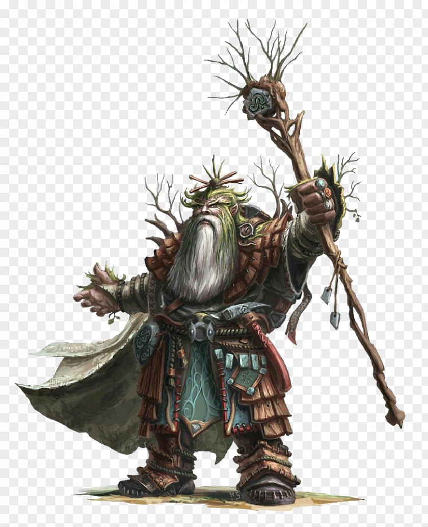 Norse Dwarves Dungeons & Dragons Pathfinder Roleplaying Game Druid Dwarf Role-playing PNG