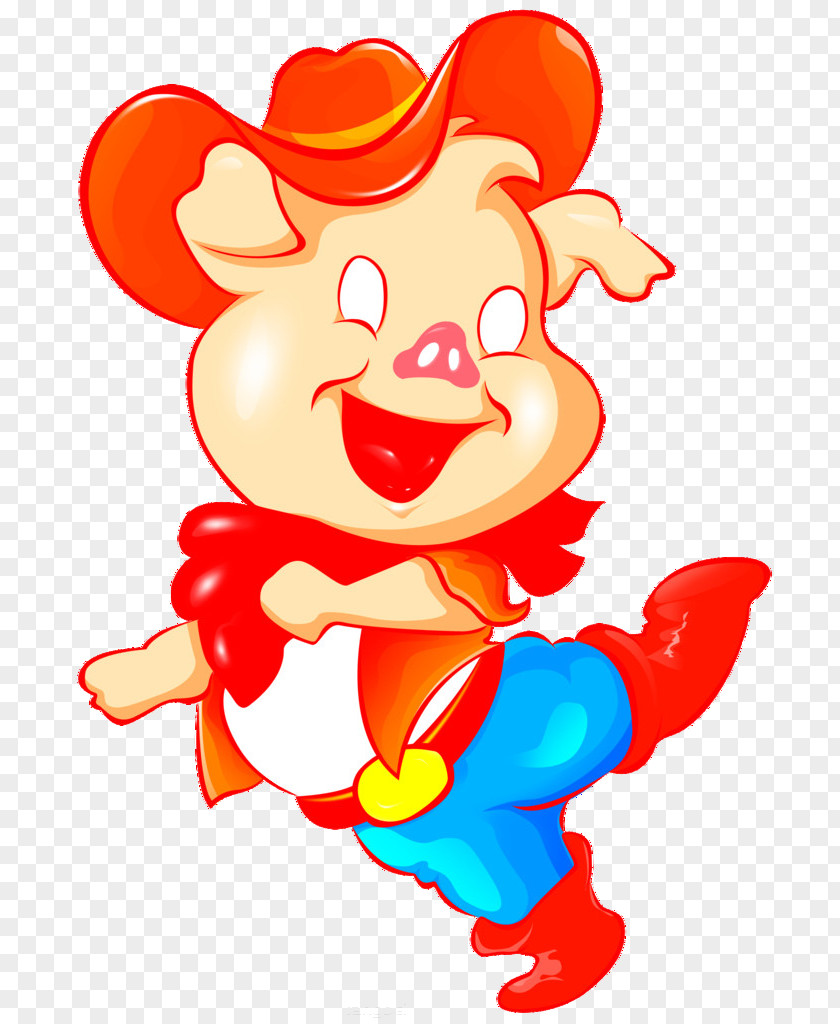 Pig Daddy Domestic Cartoon PNG