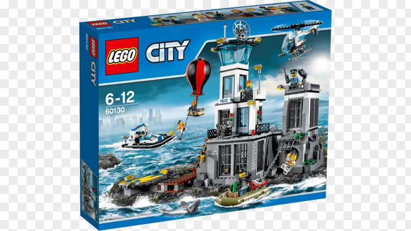 Toy LEGO 60130 City Prison Island Lego PNG