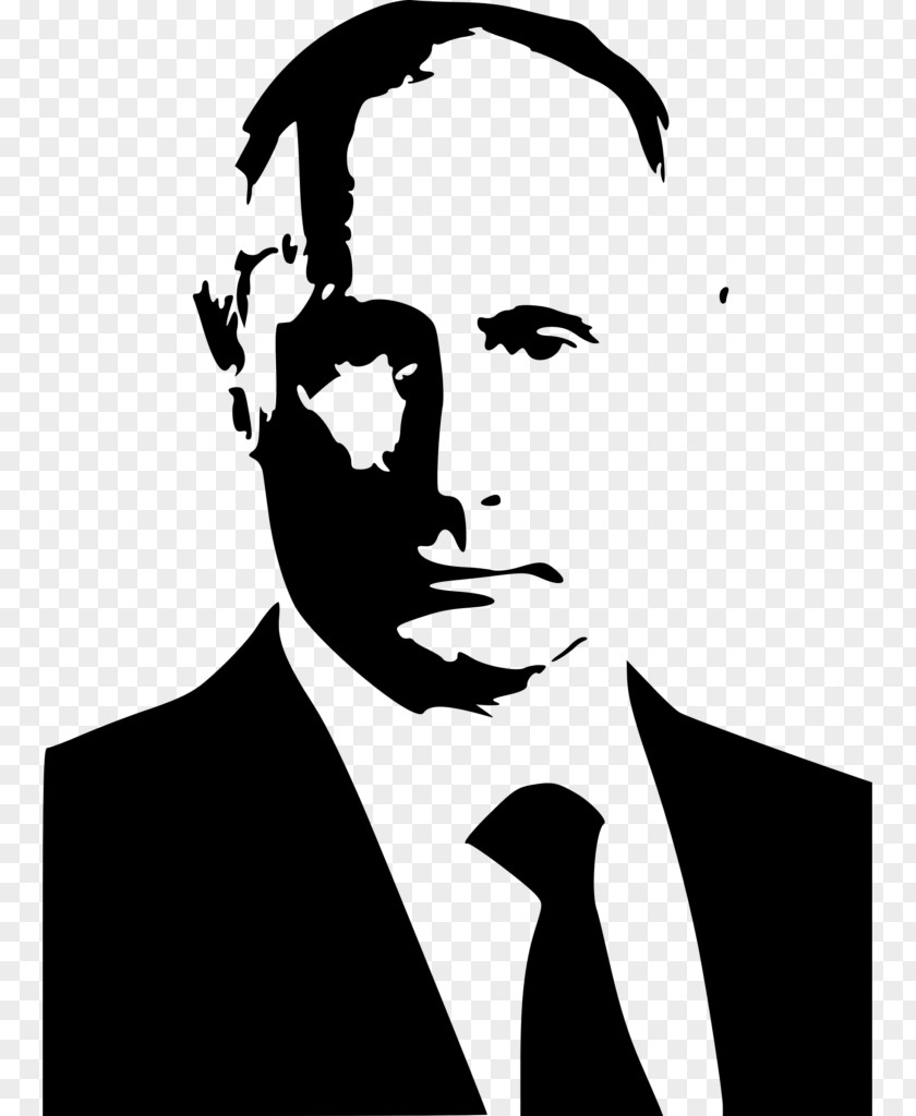 United States President Of Russia Stencil PNG
