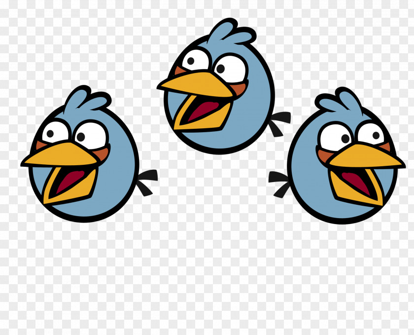 Angry Birds 2 Space Blue Jay PNG