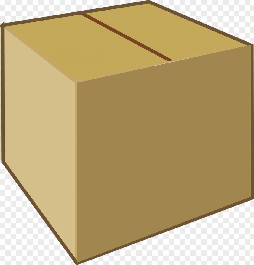 Box Cardboard Clip Art PNG