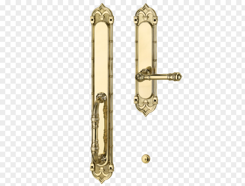 Brass 01504 Door Handle Lock Material PNG