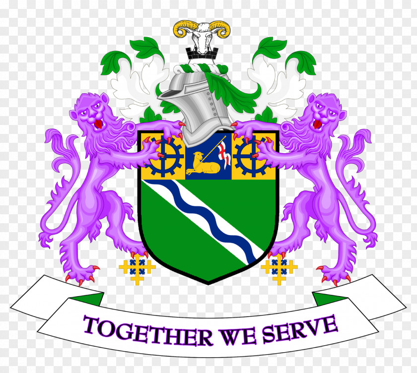 Coat Of Arms Kirklees Crest Business PNG