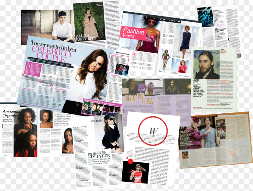 Design Advertising Magazine Brand Page Layout PNG