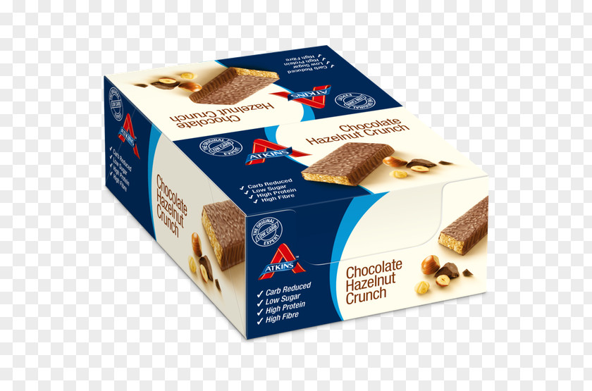 Hazelnut Chocolate Brownie Fudge Bar Atkins Diet PNG