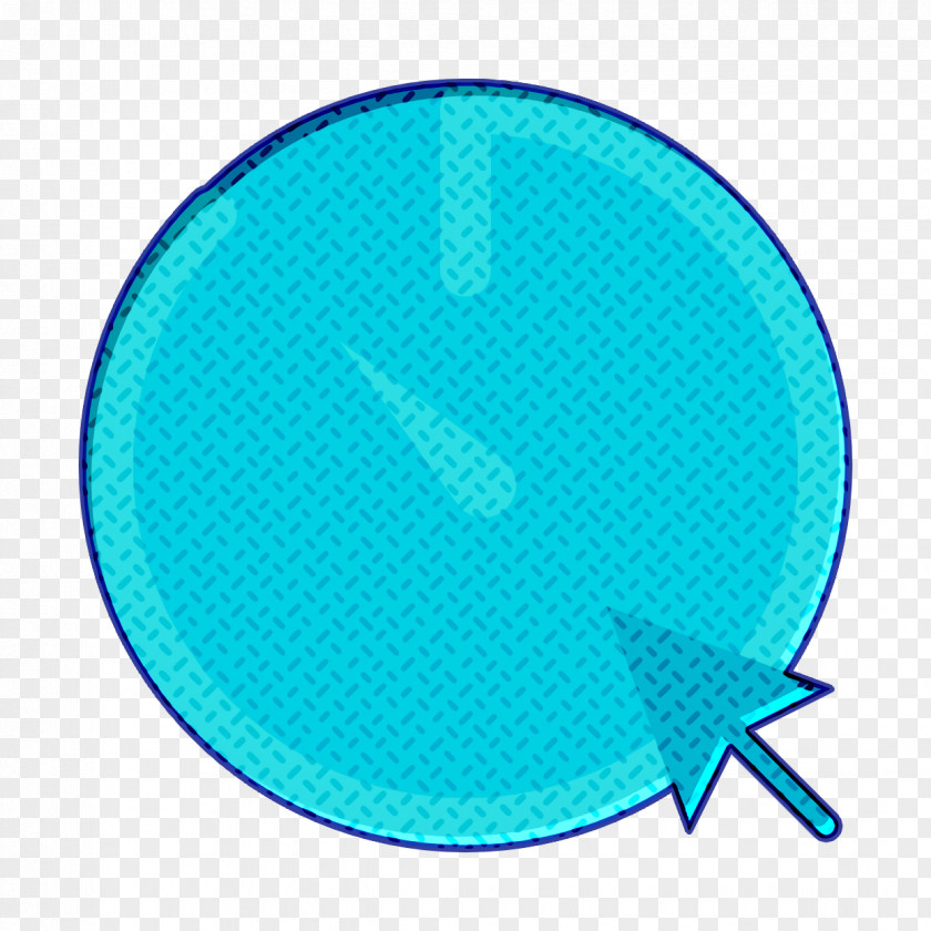 Azure Teal Interaction Assets Icon Time Stopwatch PNG