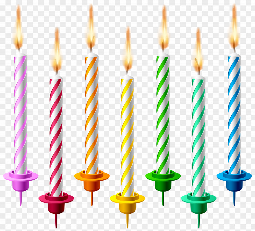 Birthday Candles Transparent Clip Art Image Cake Candle PNG