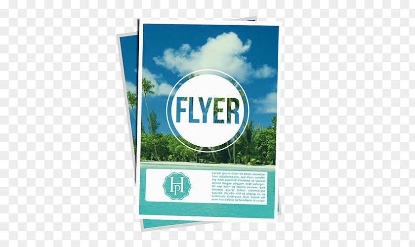 Flyer Poster Printing Display Advertising Standard Paper Size PNG