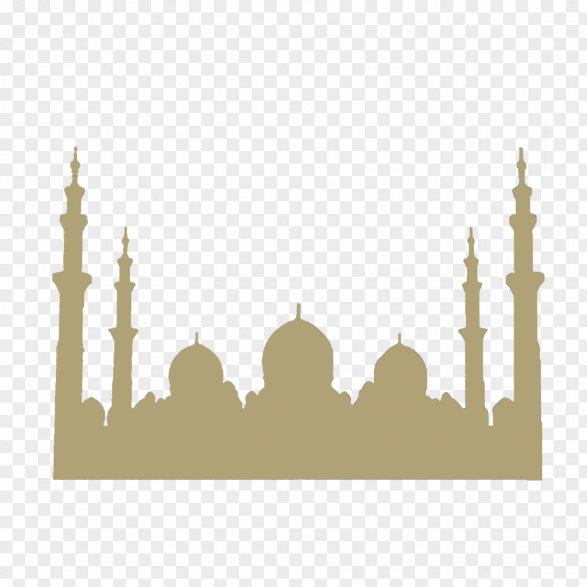 Mosque Silhouette Sheikh Zayed Sultan Qaboos Grand Great Of Mecca Dubai PNG