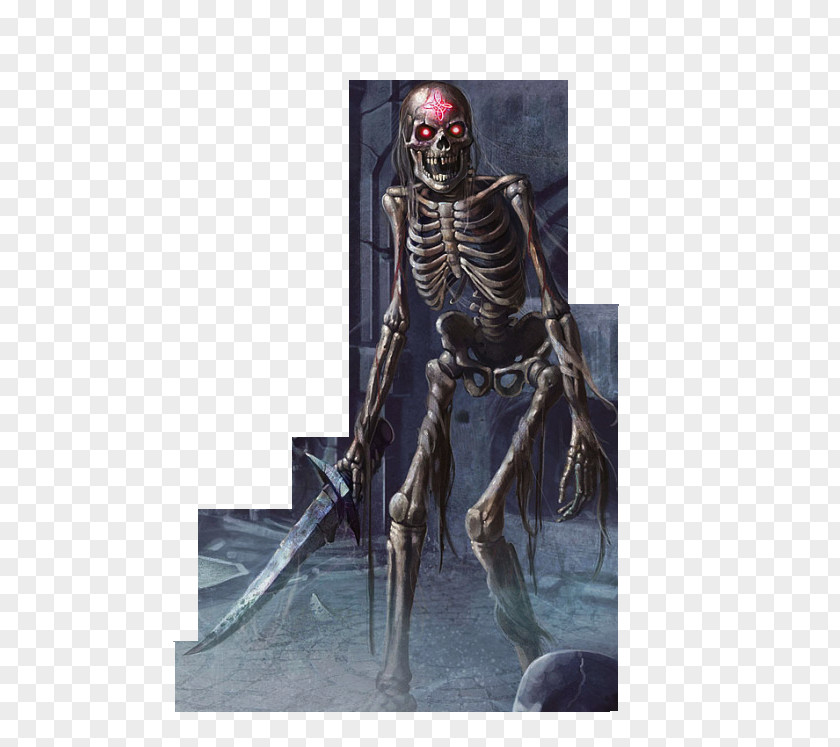 Skeleton Warrior Concept Art Skull Artist Conceptual PNG