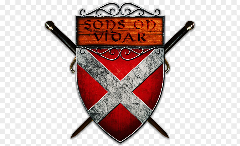 Sword Logo Shield Font PNG