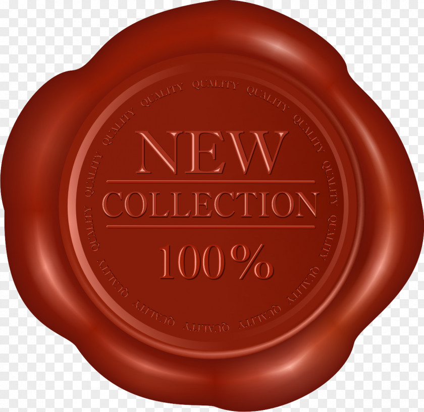 Wax Seal Material Brown Chocolate PNG