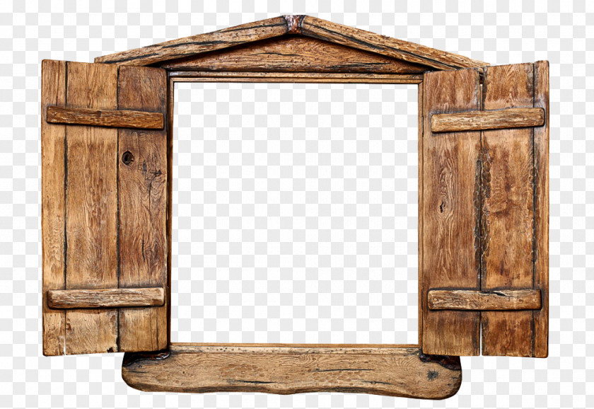 Wood Windows Window Treatment Picture Frame Framing PNG