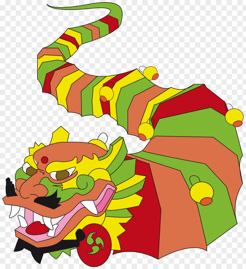 Chinese New Year China Dragon Dance Clip Art PNG