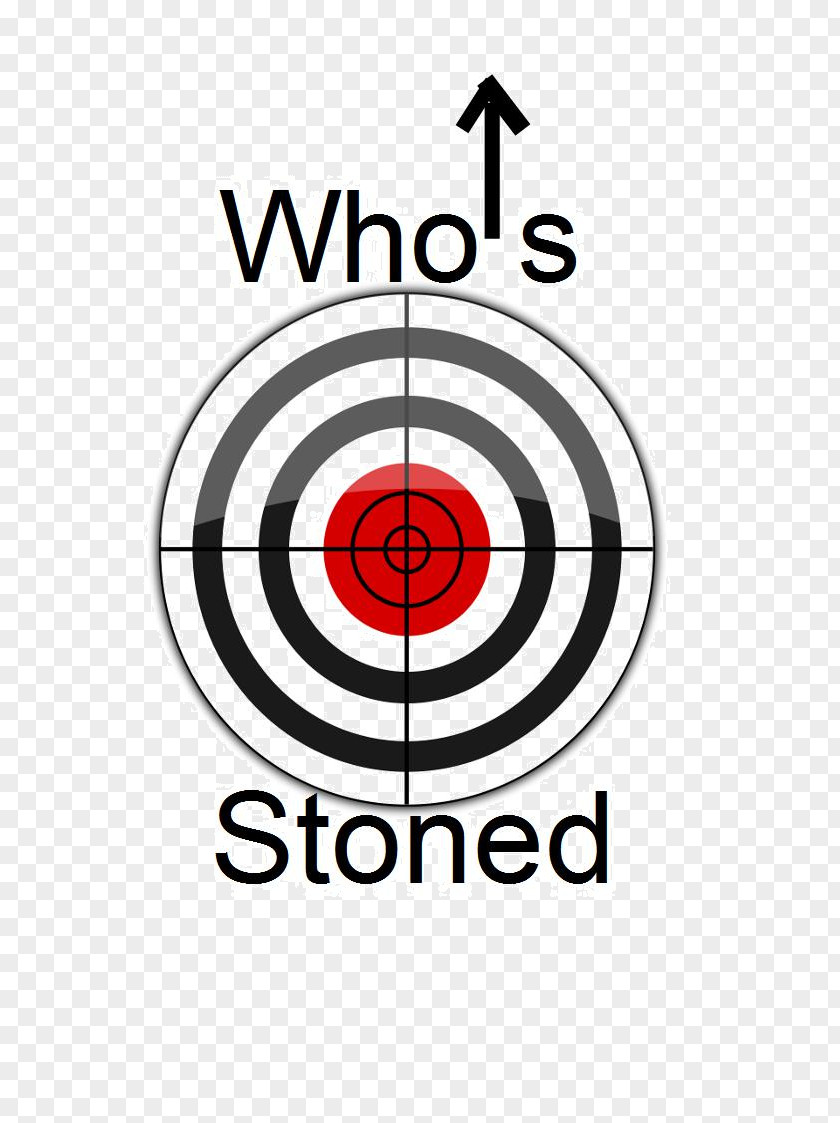 Stoned Laser Tag Game Bullseye Clip Art PNG