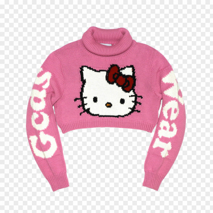 T-shirt Hello Kitty Sweater Bluza Fashion PNG