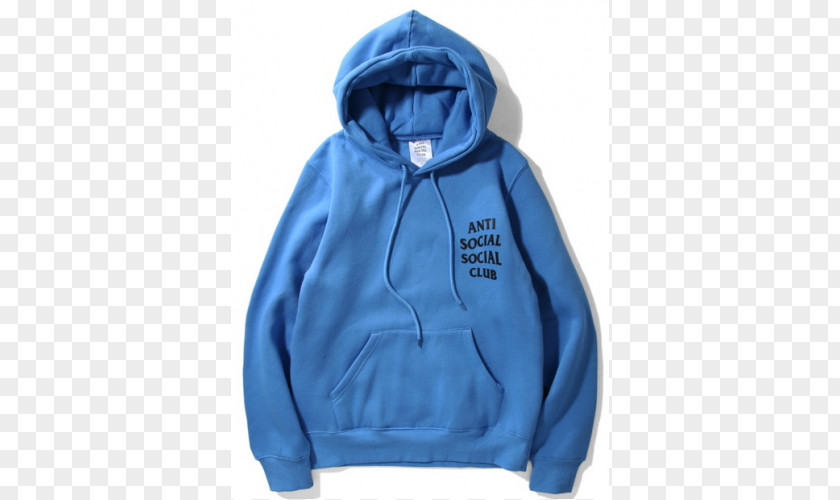 Anti Social Club Hoodie Label Clothing PNG