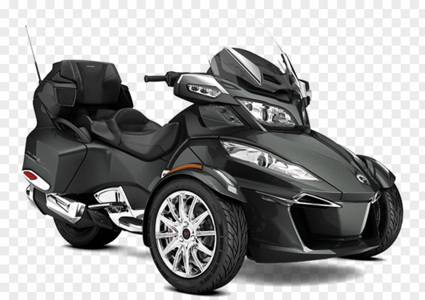 Can-am Motorcycles BRP Can-Am Spyder Roadster Motorcycle Touring Wheel PNG