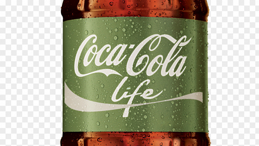 Coke Coca-Cola Life Diet Fizzy Drinks PNG