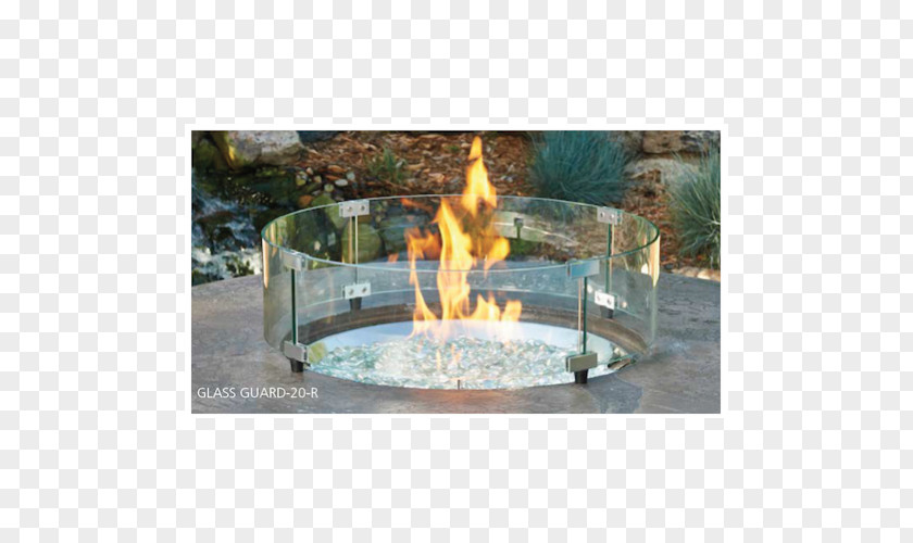 Glass Fire Pit Fireplace The Outdoor GreatRoom Company PNG