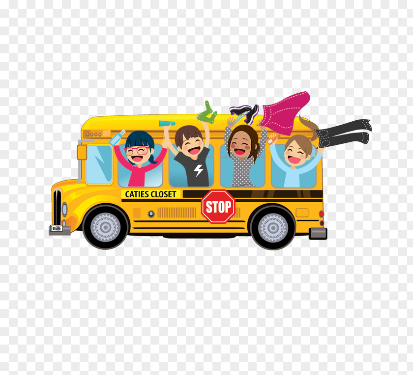 Lego Truck School Bus PNG