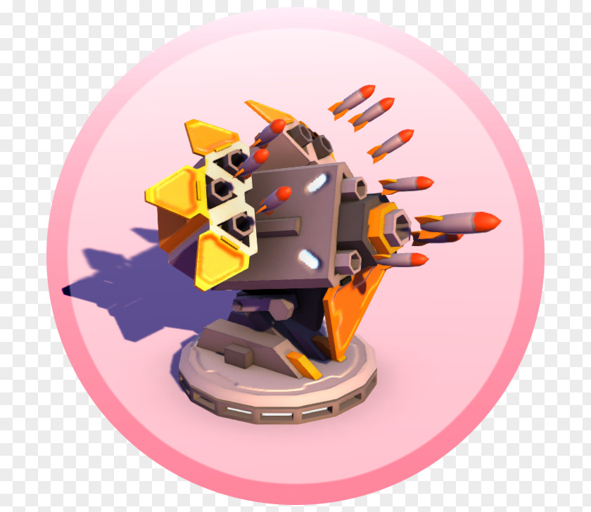 Portal Rocket Launcher Tower Defense Gun Turret PNG