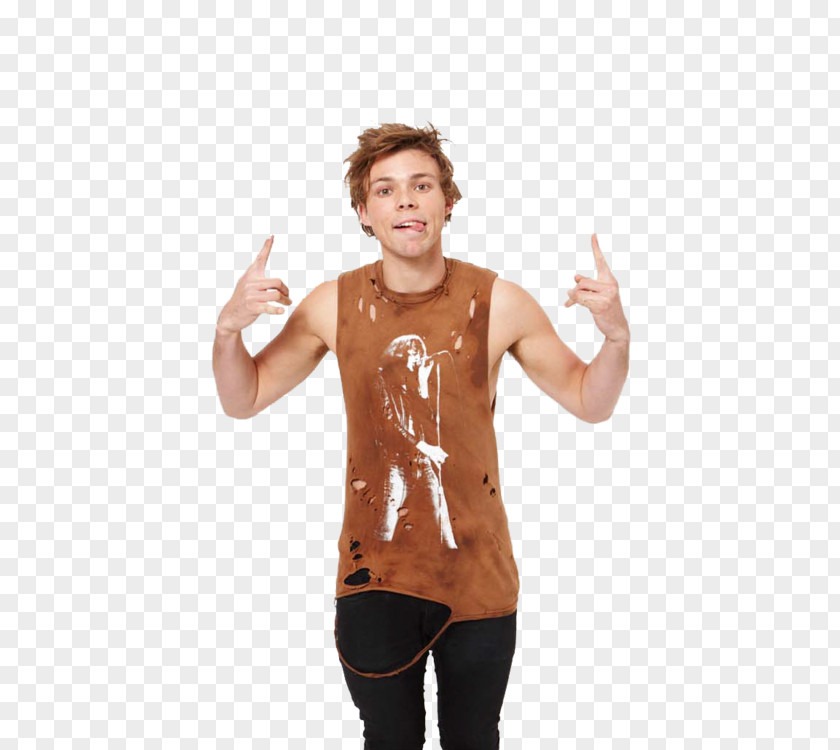 T-shirt 5 Seconds Of Summer Editing Calum Hood PNG