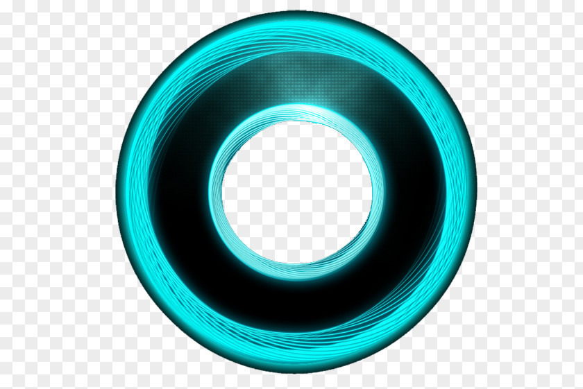 Tron Alloy Wheel Spoke Rim Turquoise PNG