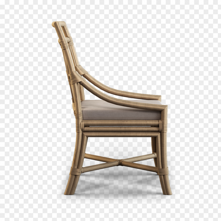 Chair Armrest Wood Garden Furniture PNG