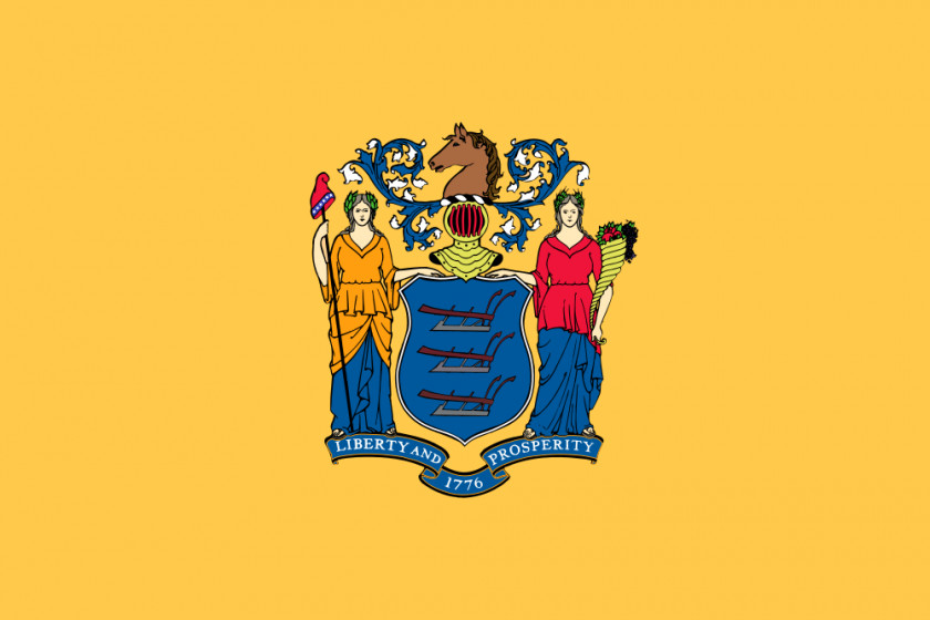 Flag Outline Jersey City History Of New Province On-Line PNG