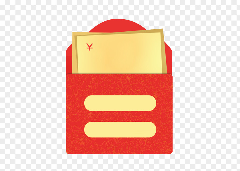 Simple Red Envelope Chinese New Year Discounts And Allowances Coupon PNG