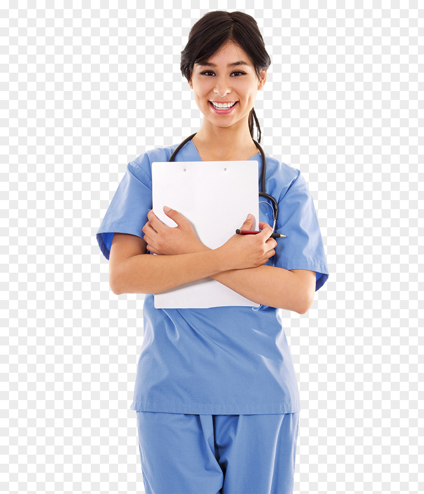 Smile Housekeeper Nurse Cartoon PNG