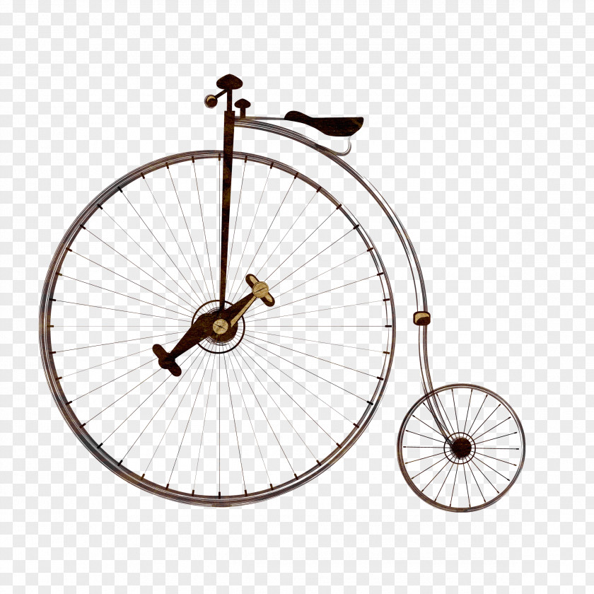 Bicycle Wheel Paper PNG