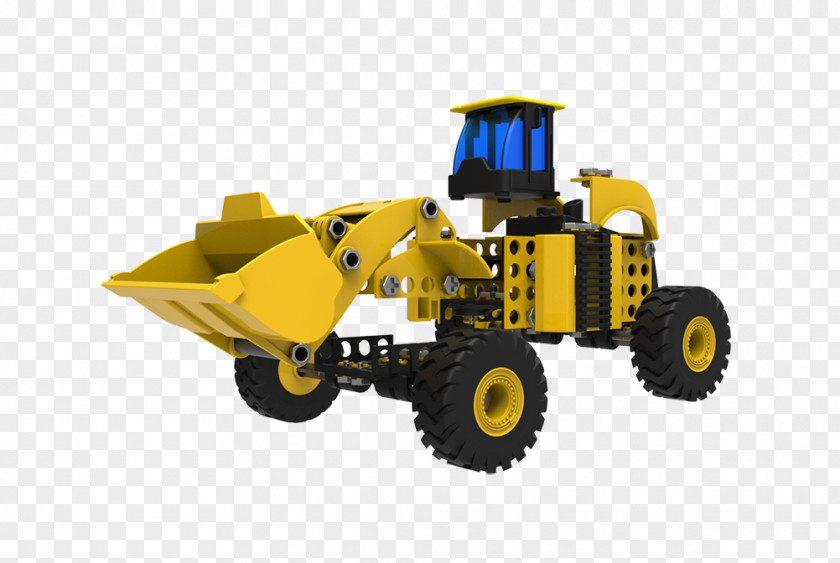 Bulldozer Cat Loader Machine Tractor PNG