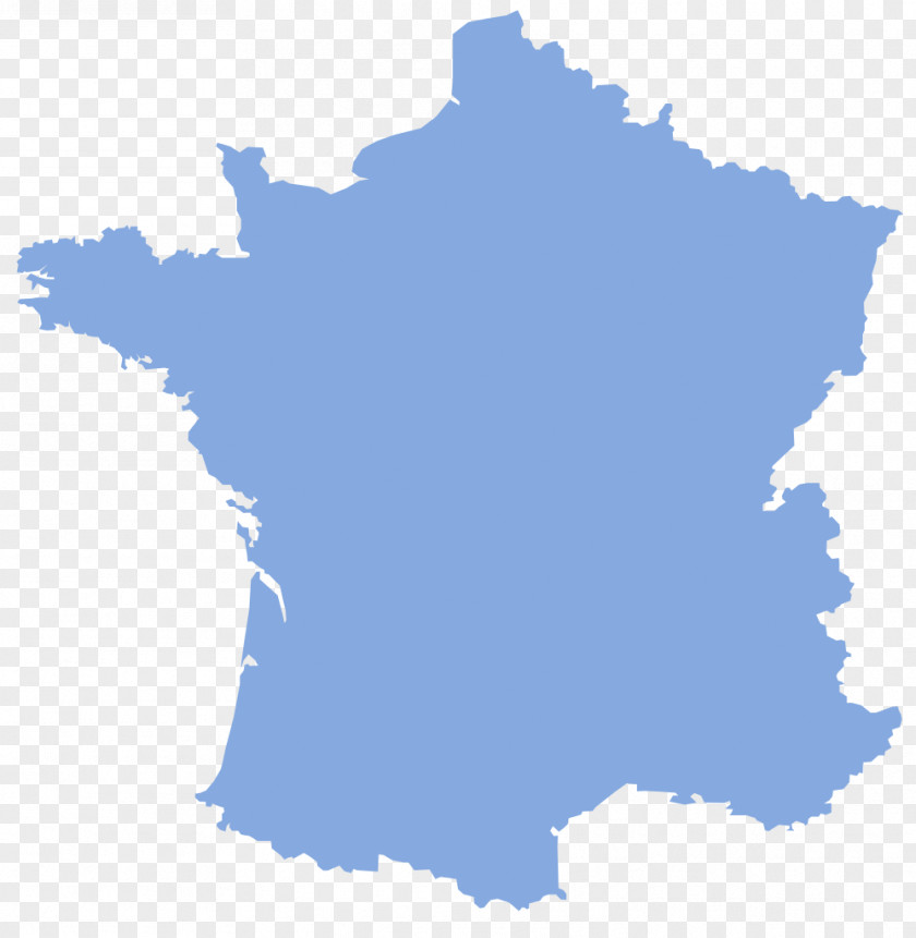 France Vector Map Clip Art PNG