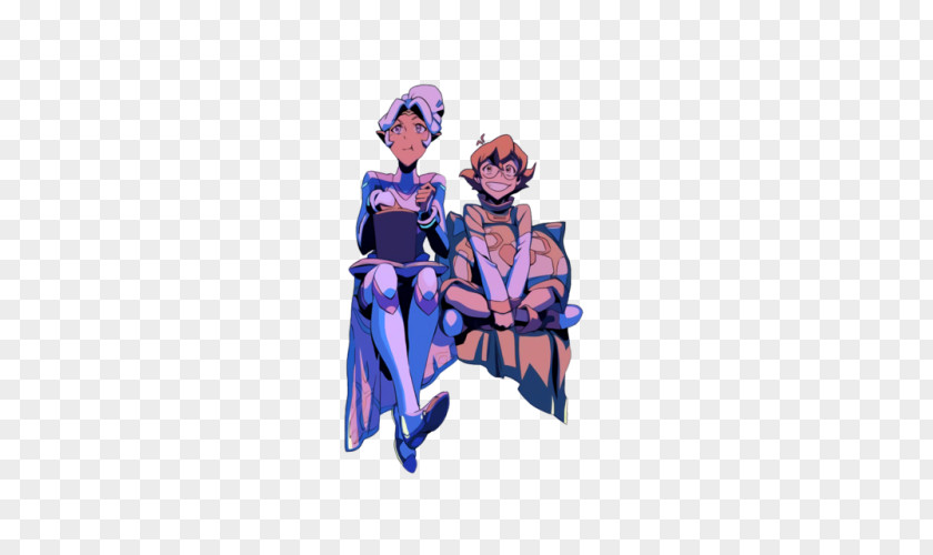 Princess Allura Pidge Gunderson Netflix Cartoon Crossover PNG