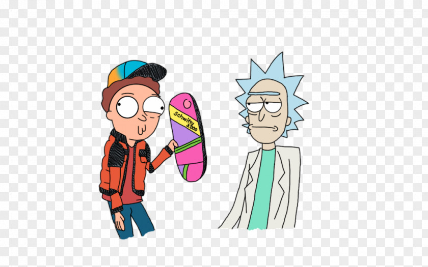 Rick And Mory Morty Smith Sanchez Marty McFly Human Character PNG