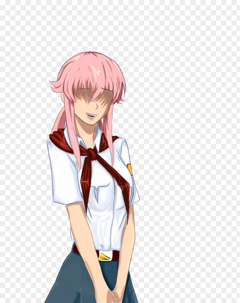 Sprite Yuno Gasai Everlasting Summer Yandere Simulator PNG