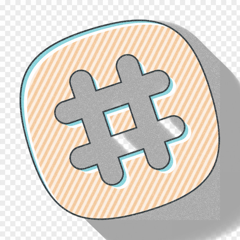 Turquoise Meter Slack Icon PNG